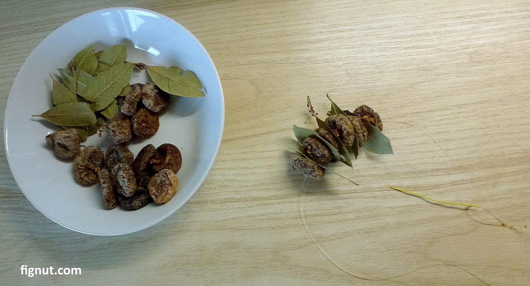 How to Make a Dried Figs Garland FigNut